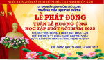 TỔ CHỨC PHÁT ĐỘNG TUẦN LỄ HƯỞNG ỨNG HỌC TẬP SUỐT ĐỜI NĂM 2025